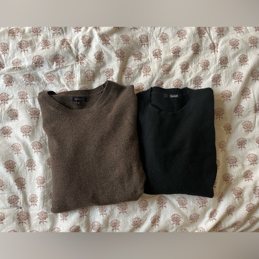 Mongolian Cashmere Crewneck Sweater BUNDLE